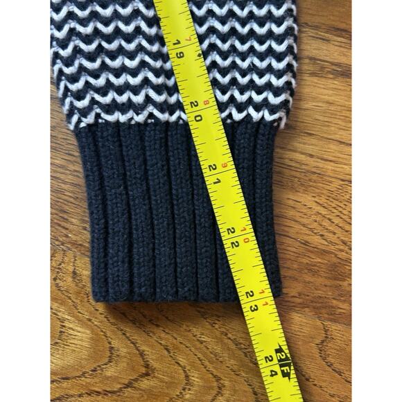 GAP Maternity Chunky Knit Long Sweater Dress. Striped Chevron Stripe Women's XS - Picture 9 of 12